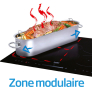 plaque induction beko 4 feux Zone_modulaire